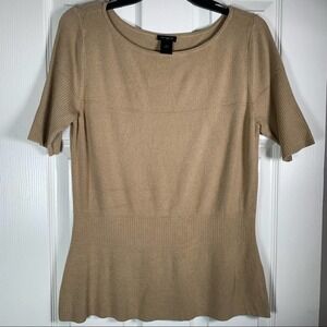 Ann Taylor peplum sweater